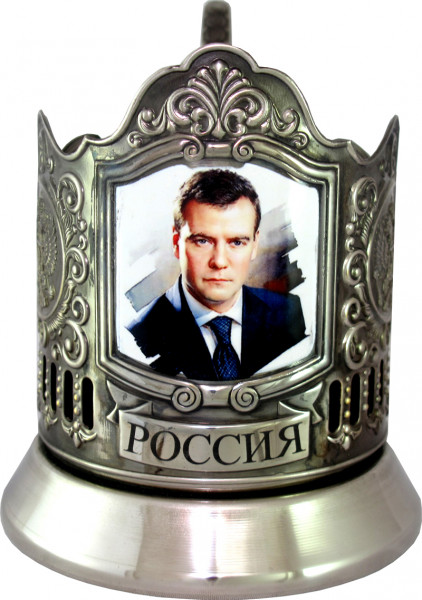 Подстаканник черненый сублимация (Медведев) С-05ч