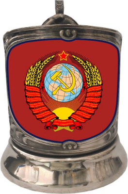 Подстаканник черненый сублимация СССР (новая пластина)